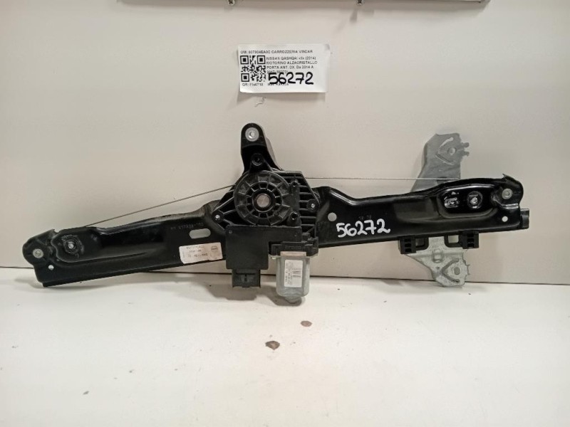 Motorino Alzacristallo Porta ANT DX 807004EA0C Nissan Qashqai II 2014