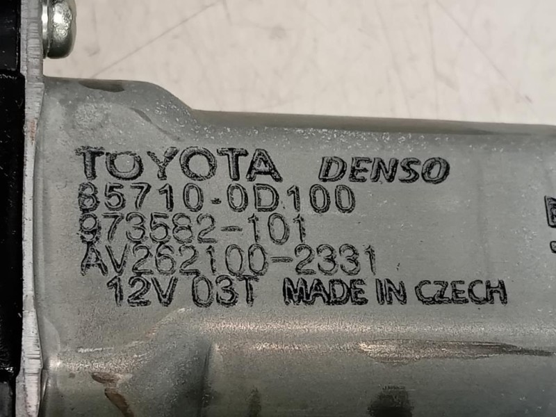 Motorino Alzacristallo Porta ANT DX 85710-0D100 Toyota Yaris IV 2017