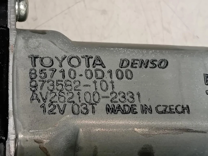 Motorino Alzacristallo Porta ANT DX 85710-0D100 Toyota Yaris IV 2017