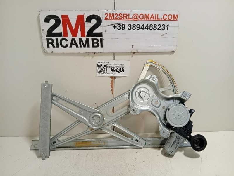 Motorino Alzacristallo Porta ANT DX 85710-0D100 Toyota Yaris IV 2017