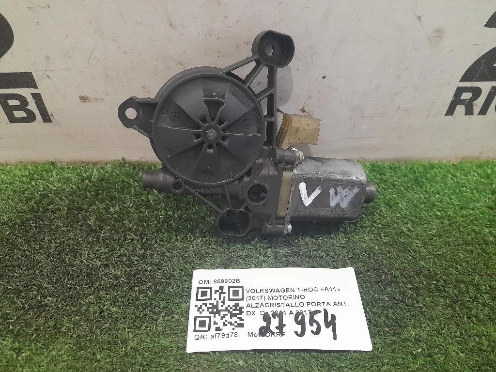Motorino Alzacristallo Porta ANT DX 859802B Volkswagen T-roc 2017