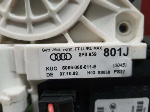 Motorino Alzacristallo Porta ANT SX 8P0959801J Audi A3 8P1 2008