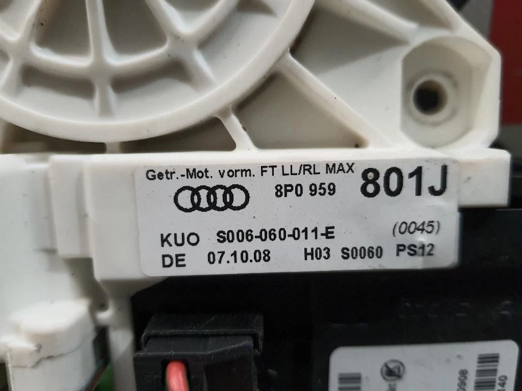 Motorino Alzacristallo Porta ANT SX 8P0959801J Audi A3 8P1 2008