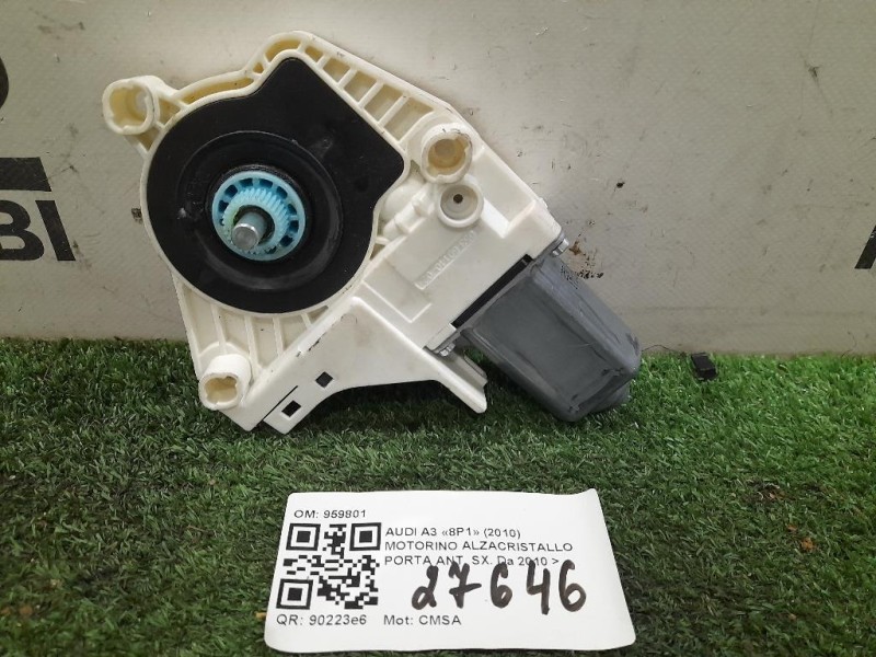 Motorino Alzacristallo Porta ANT SX 8K0959801B Audi A3 8P1 2010