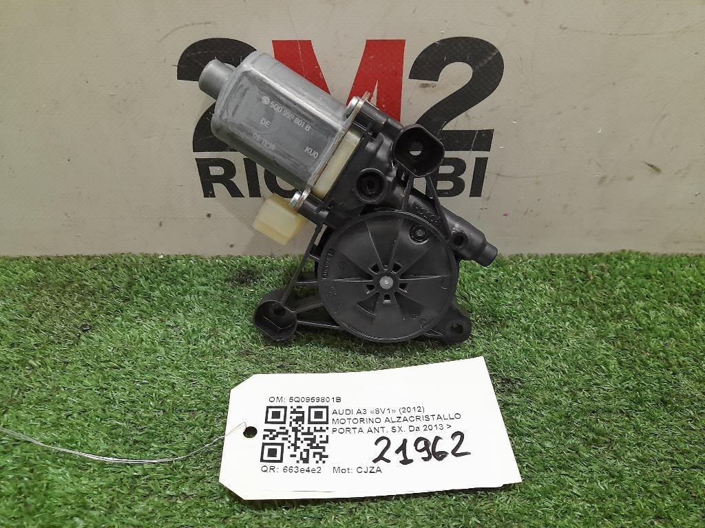 Motorino Alzacristallo Porta ANT SX 5Q0959801B Audi A3 8V1 2012