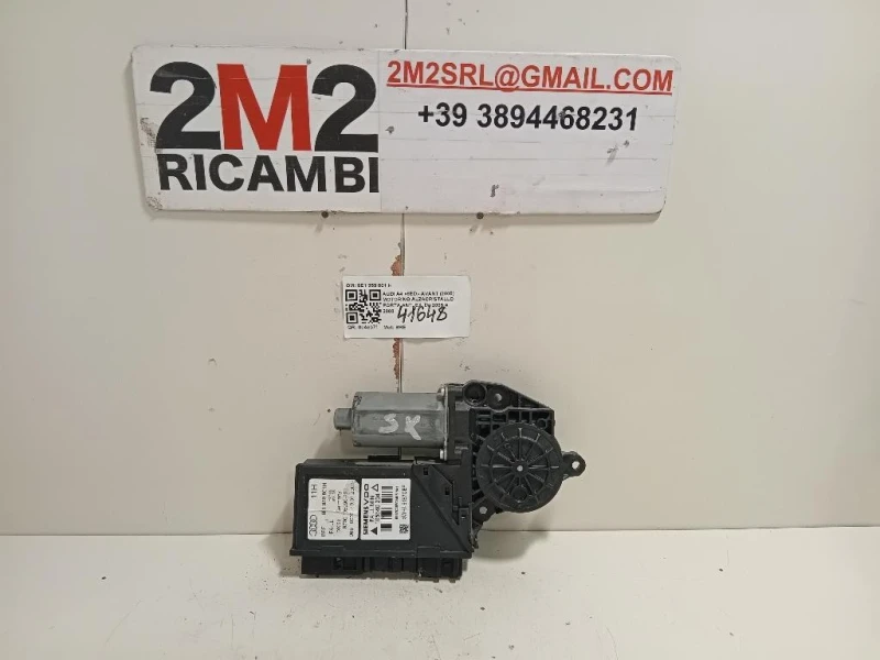 Motorino Alzacristallo Porta ANT SX 8E1 959 801 H Audi A4 8ED Avant 2005