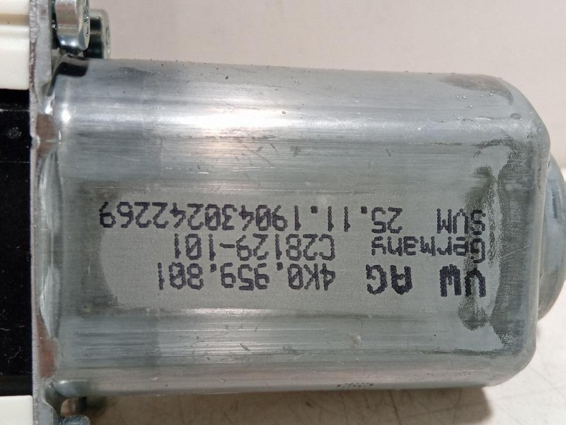Motorino Alzacristallo Porta ANT SX 4K0 959 801 Audi A6 4a5c8 Avant 2018