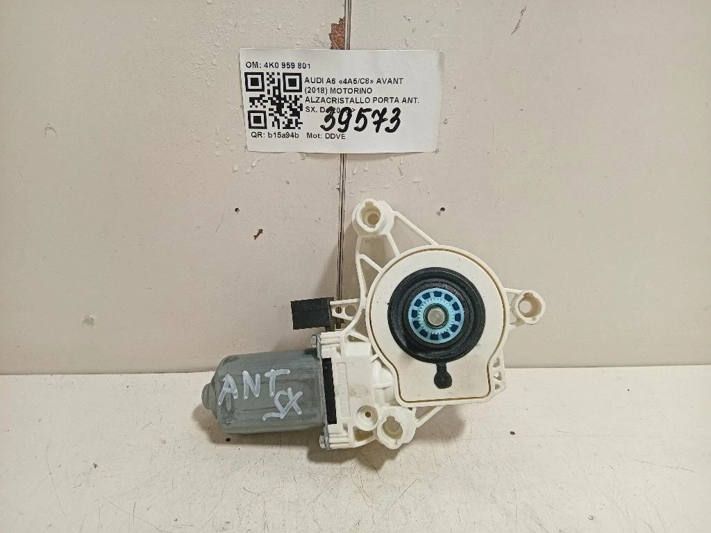 Motorino Alzacristallo Porta ANT SX 4K0 959 801 Audi A6 4a5c8 Avant 2018