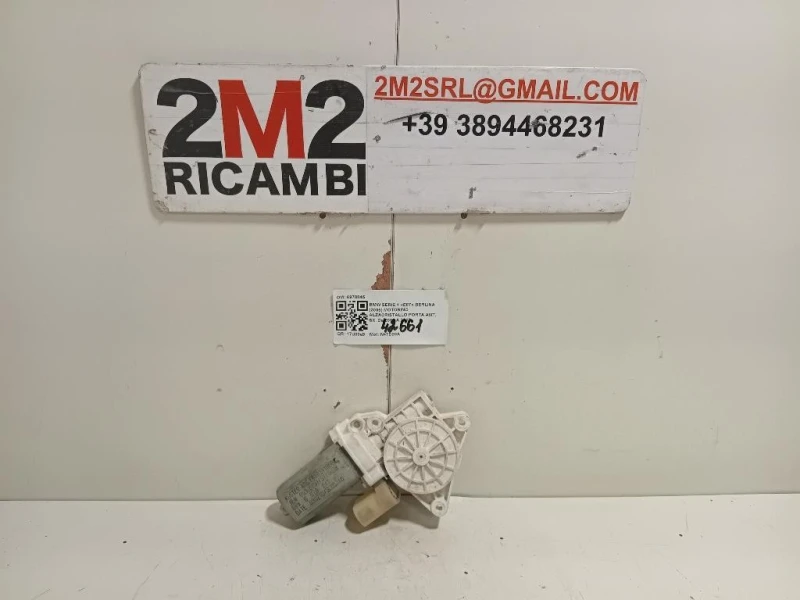 Motorino Alzacristallo Porta ANT SX 6978845 Bmw Serie 1 E87 Berlina 2005