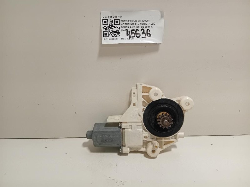 Motorino Alzacristallo Porta ANT SX 995 208-101 Ford Focus II 2005