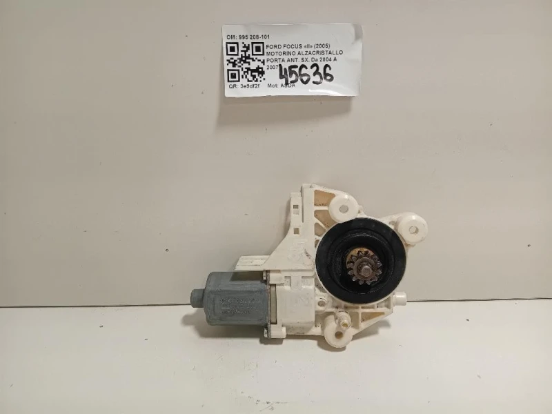 Motorino Alzacristallo Porta ANT SX 995 208-101 Ford Focus II 2005