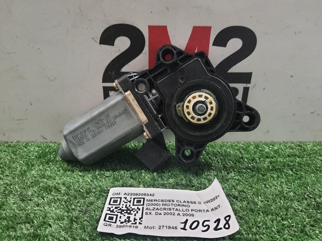 Motorino Alzacristallo Porta ANT SX A2208205342 Mercedes Classe C W203 2000