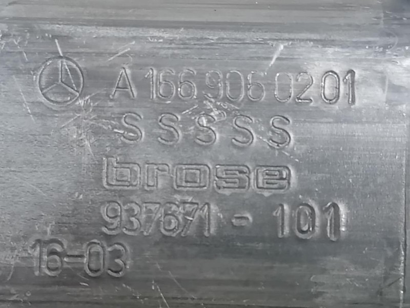 Motorino Alzacristallo Porta ANT SX A1669060201 Mercedes Classe GLE W166 2015