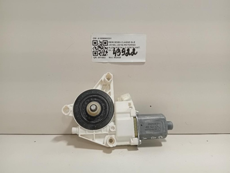 Motorino Alzacristallo Porta ANT SX A1669060201 Mercedes Classe GLE W166 2015