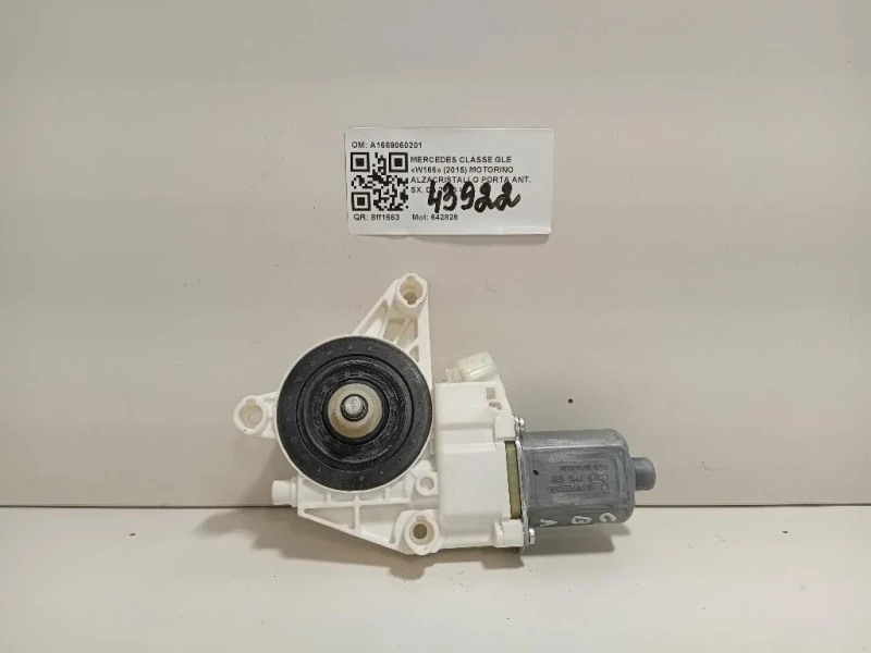Motorino Alzacristallo Porta ANT SX A1669060201 Mercedes Classe GLE W166 2015