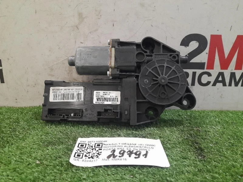 Motorino Alzacristallo Porta ANT SX 807310004R Renault Mégane III 2009