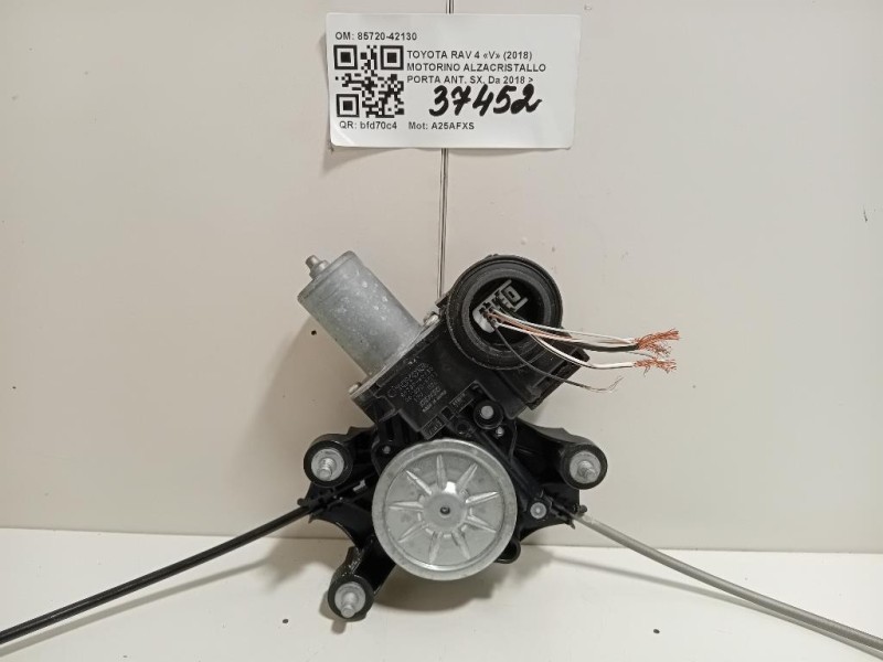 Motorino Alzacristallo Porta ANT SX 85720-42130 Toyota RAV 4 V 2018