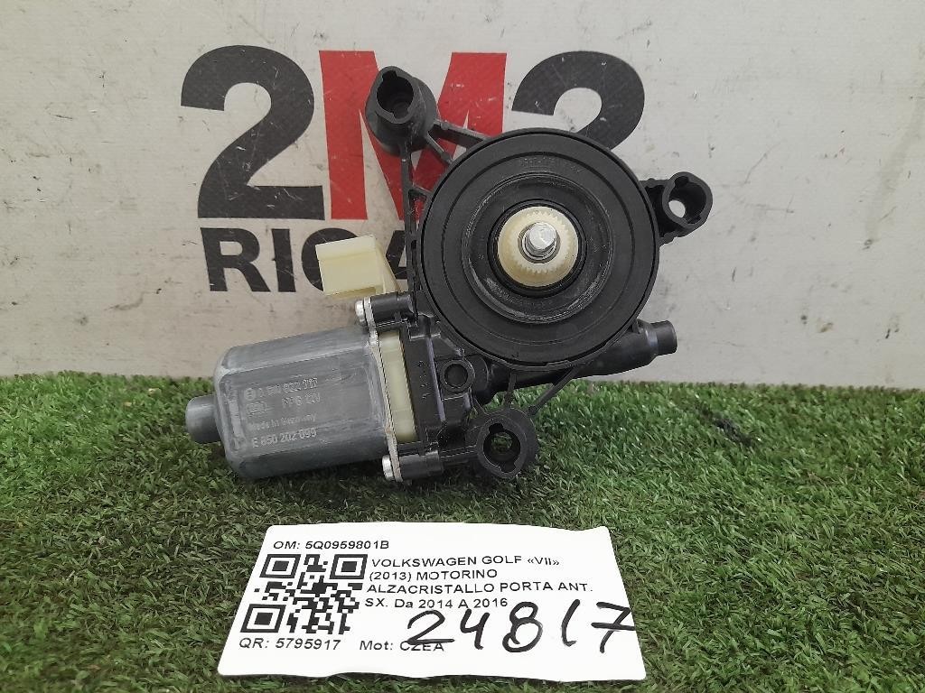 Motorino Alzacristallo Porta ANT SX 5Q0959801B Volkswagen GOLF VII 2013