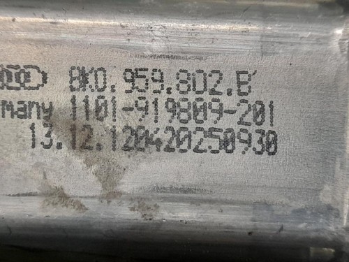 Motorino Alzacristallo Porta POST DX 959811 Audi A4 8K2 2012