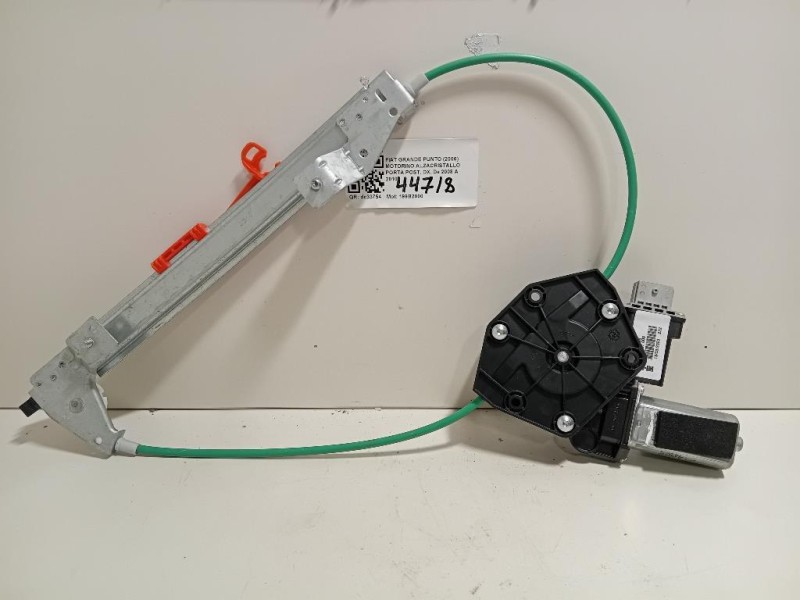 Motorino Alzacristallo Porta POST DX 52055488 Fiat Grande Punto 2006