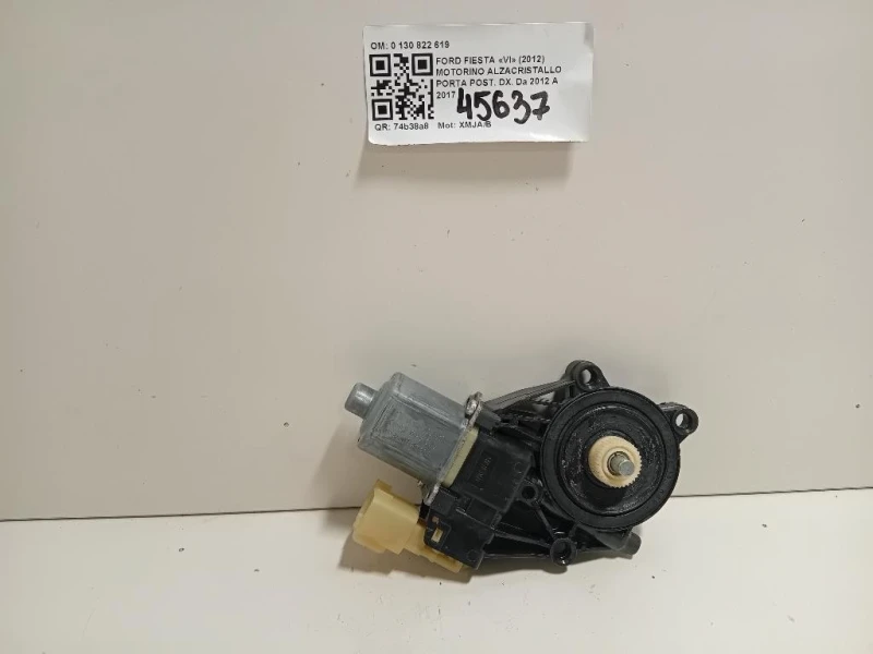 Motorino Alzacristallo Porta POST DX 0 130 822 619 Ford Fiesta VI 2012