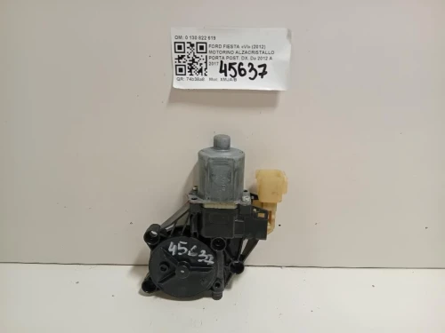 Motorino Alzacristallo Porta POST DX 0 130 822 619 Ford Fiesta VI 2012
