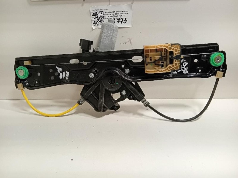 Motorino Alzacristallo Porta POST DX BJ32-27000-AD Land Rover Range Rover Evoque I 2011