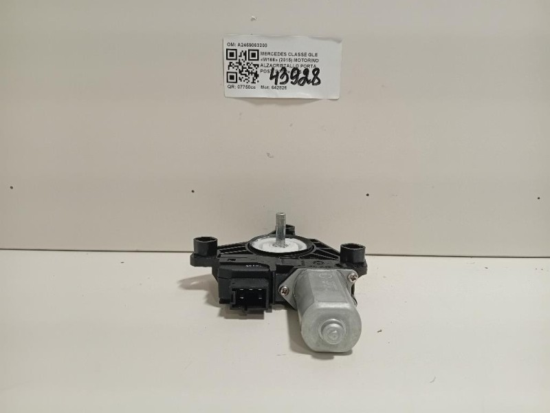 Motorino Alzacristallo Porta POST DX A2469063200 Mercedes Classe GLE W166 2015