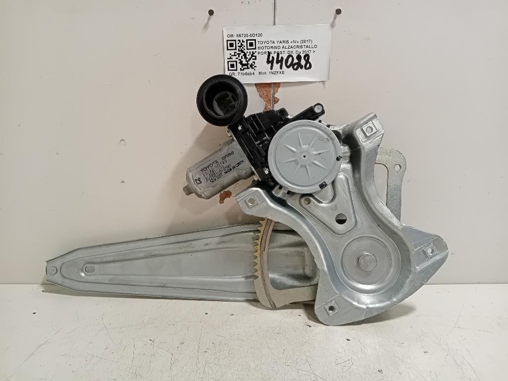 Motorino Alzacristallo Porta POST DX 85720-0D120 Toyota Yaris IV 2017