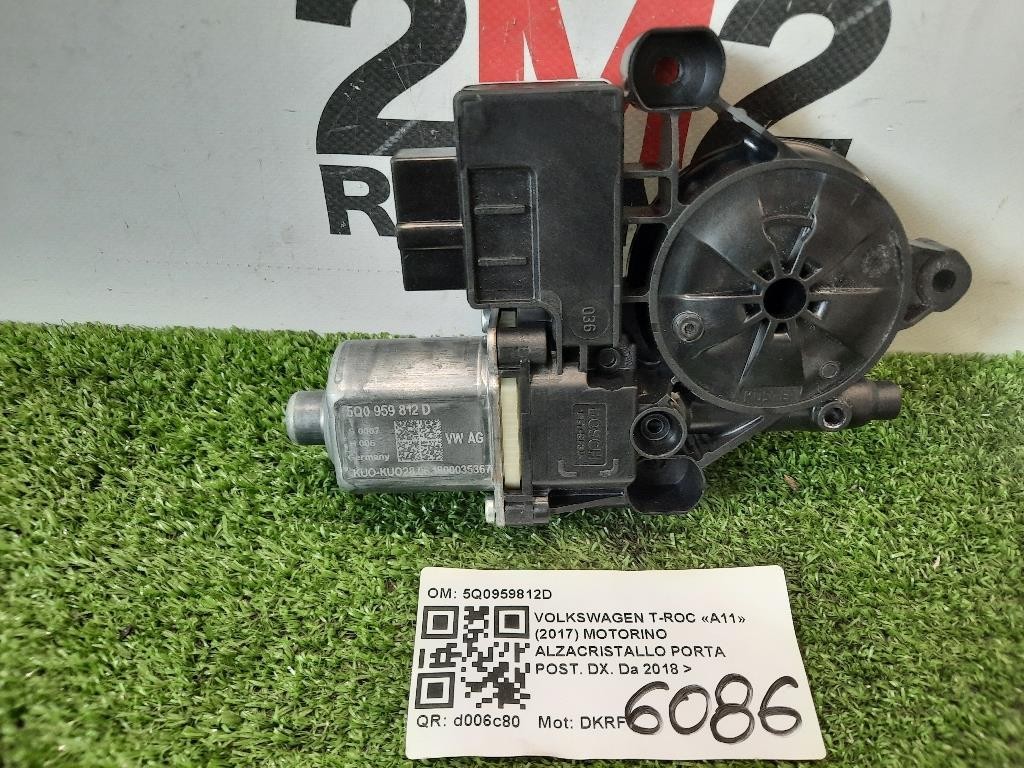 Motorino Alzacristallo Porta POST DX 5Q0959812D Volkswagen T-roc 2017