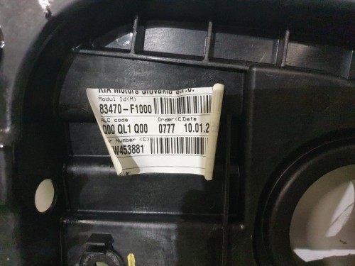 Motorino Alzacristallo Porta POST SX 83450F1000 Kia Sportage IV 2018