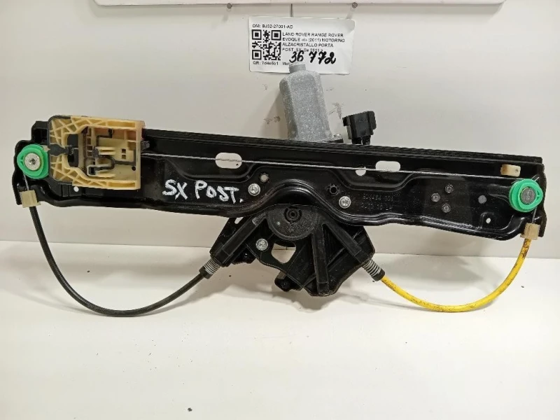 Motorino Alzacristallo Porta POST SX BJ32-27001-AD Land Rover Range Rover Evoque I 2011