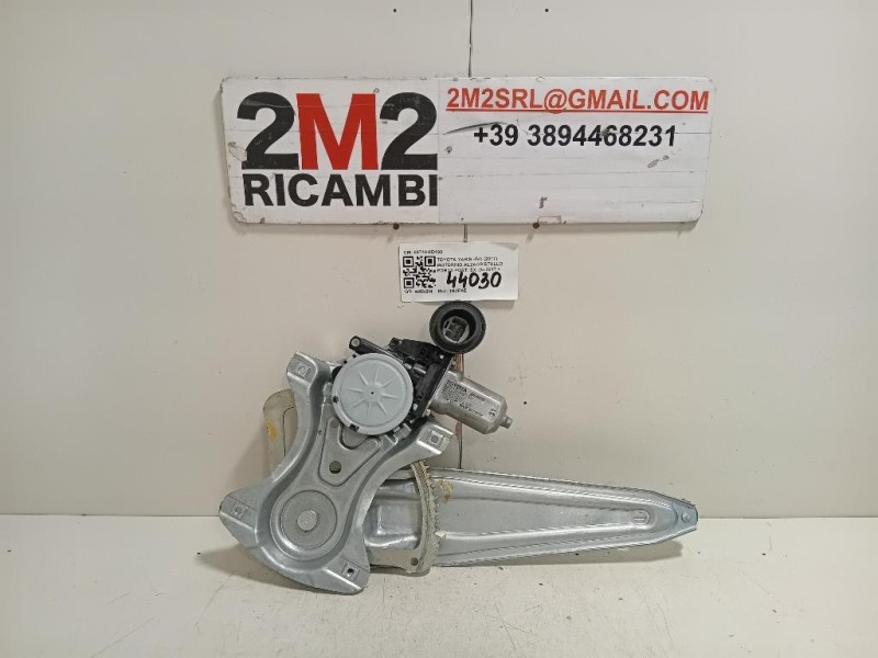 Motorino Alzacristallo Porta POST SX 85710-0D100 Toyota Yaris IV 2017