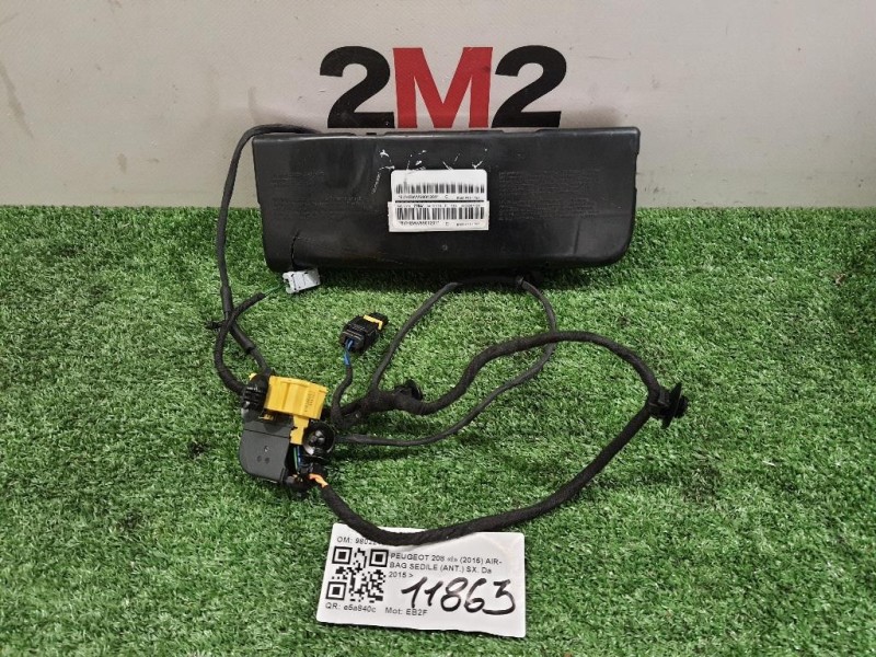 Air-bag Sedile ANT SX 9802247780 Peugeot 208 I 2015