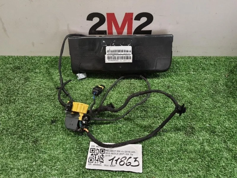 Air-bag Sedile ANT SX 9802247780 Peugeot 208 I 2015