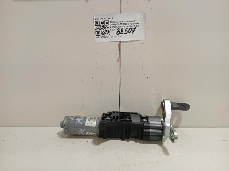 Motorino Apertura Automatica Portello DX 4K9 827 852 B Audi A6 4a5c8 Avant 2018