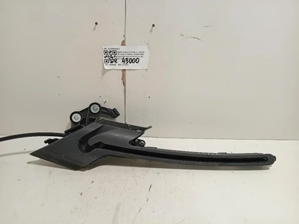 Motorino Apertura Automatica Portello DX A2059063603 Mercedes Classe C W205 2014
