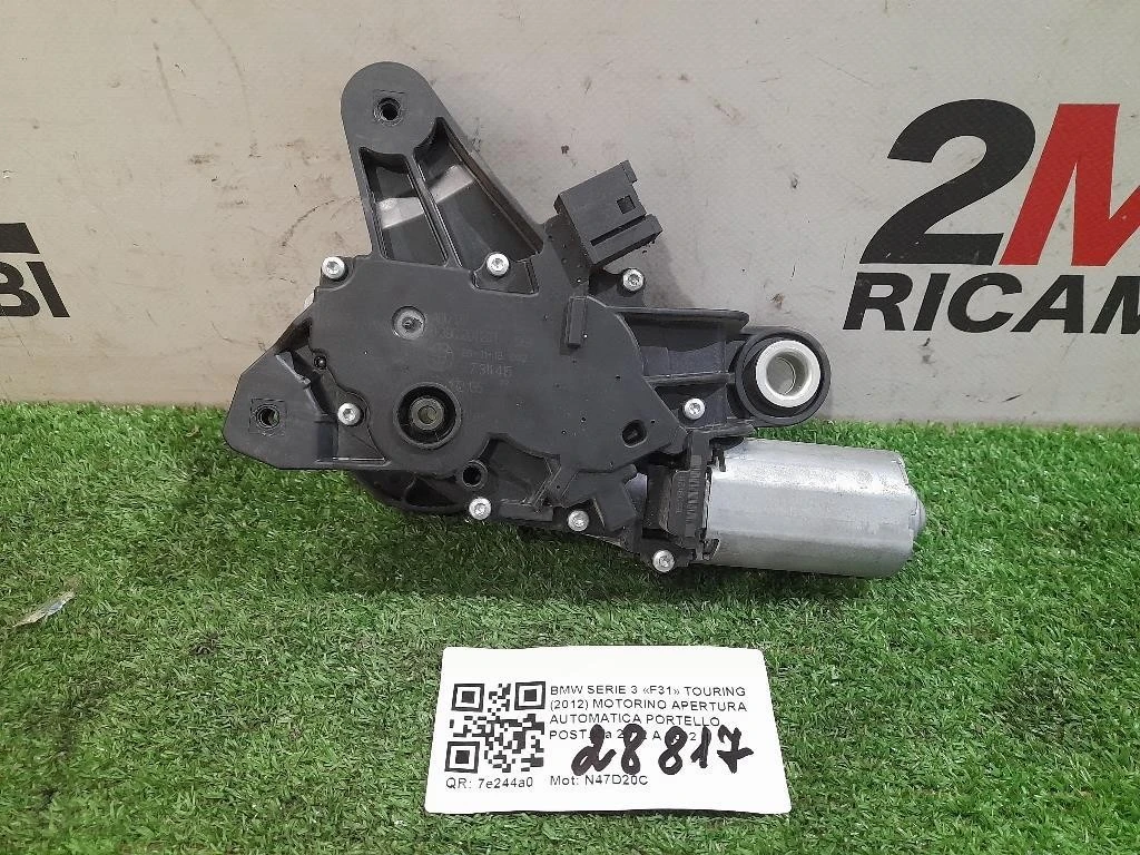 Motorino Apertura Automatica Portello POST Bmw Serie 3 F31 Touring 2012