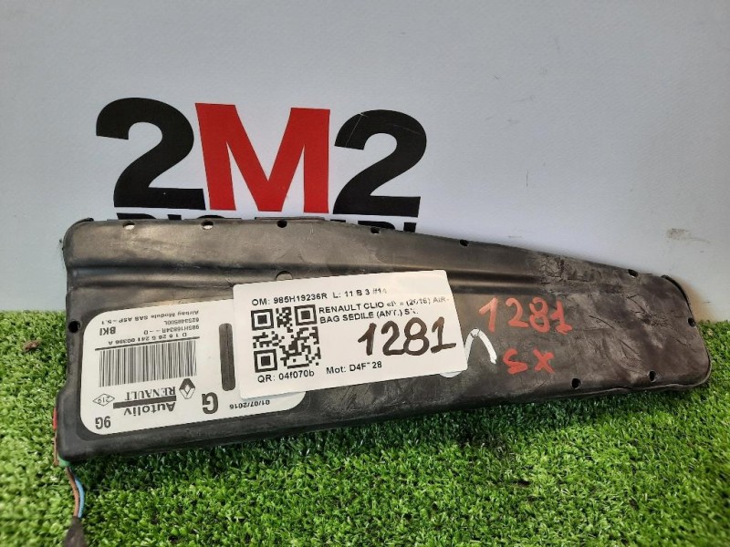 Air-bag Sedile ANT SX 985H19236R Renault CLIO IV 2016