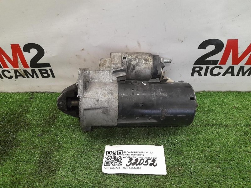 Motorino Avviamento Alfa Romeo Giulietta 2010