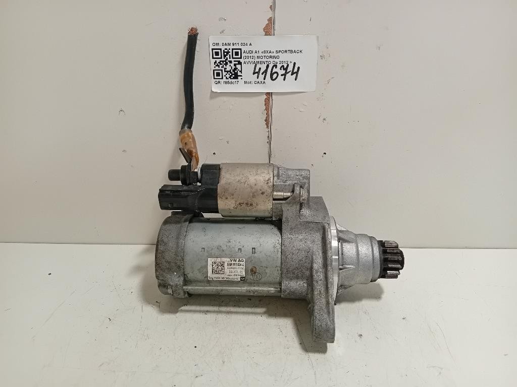 Motorino Avviamento 0AM 911 024 A Audi A1 8XA Sportback 2012