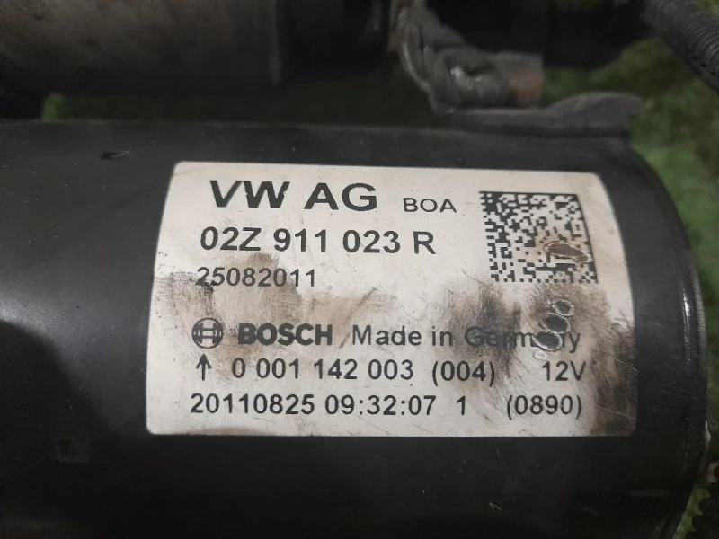 Motorino Avviamento 02Z911023R Audi A3 8P1 2004