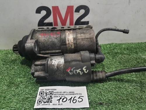 Motorino Avviamento 02Z911023H Audi A3 8P1 2008
