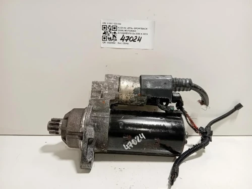 Motorino Avviamento 0 001 123 038 Audi A3 8PA Sportback 2008