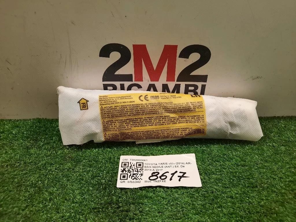 Air-bag Sedile ANT SX 739200D061 Toyota Yaris IV 2014