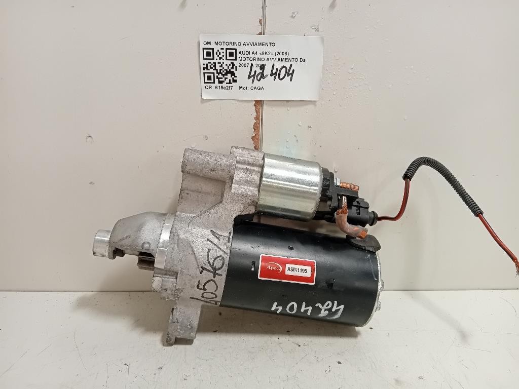 Motorino Avviamento 03L911021G Audi A4 8K2 2008
