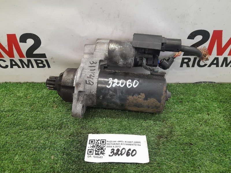 Motorino Avviamento Audi A4 8K5 Avant 2008