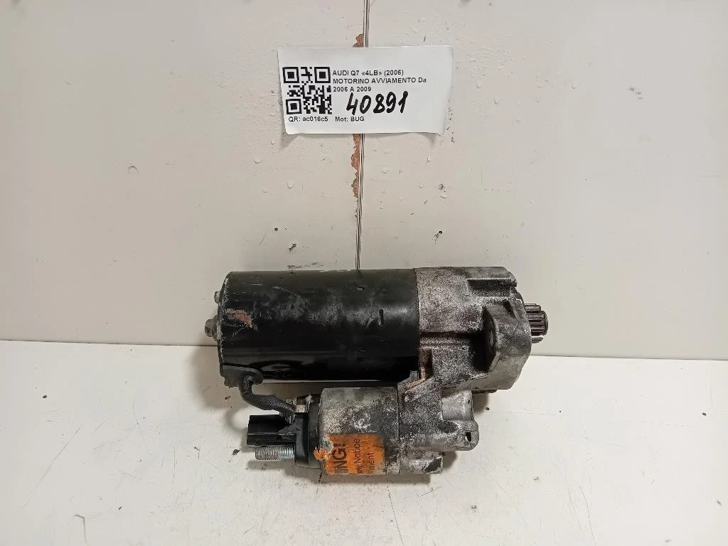 Motorino Avviamento 059911024JX Audi Q7 4LB 2006