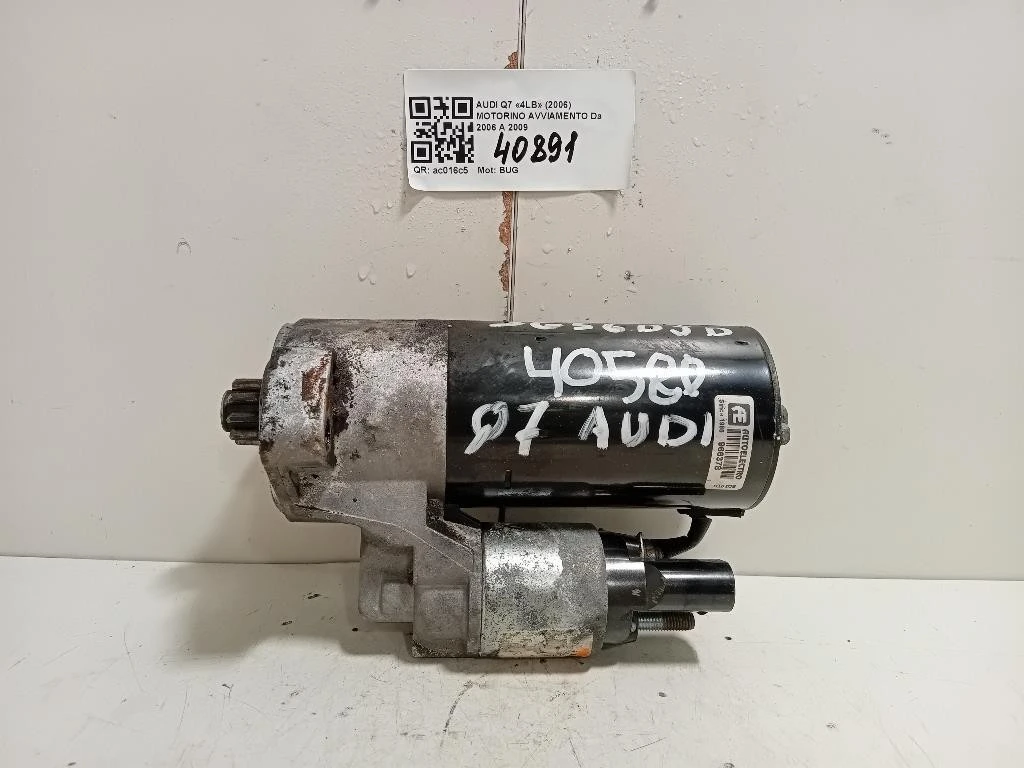 Motorino Avviamento 059911024JX Audi Q7 4LB 2006