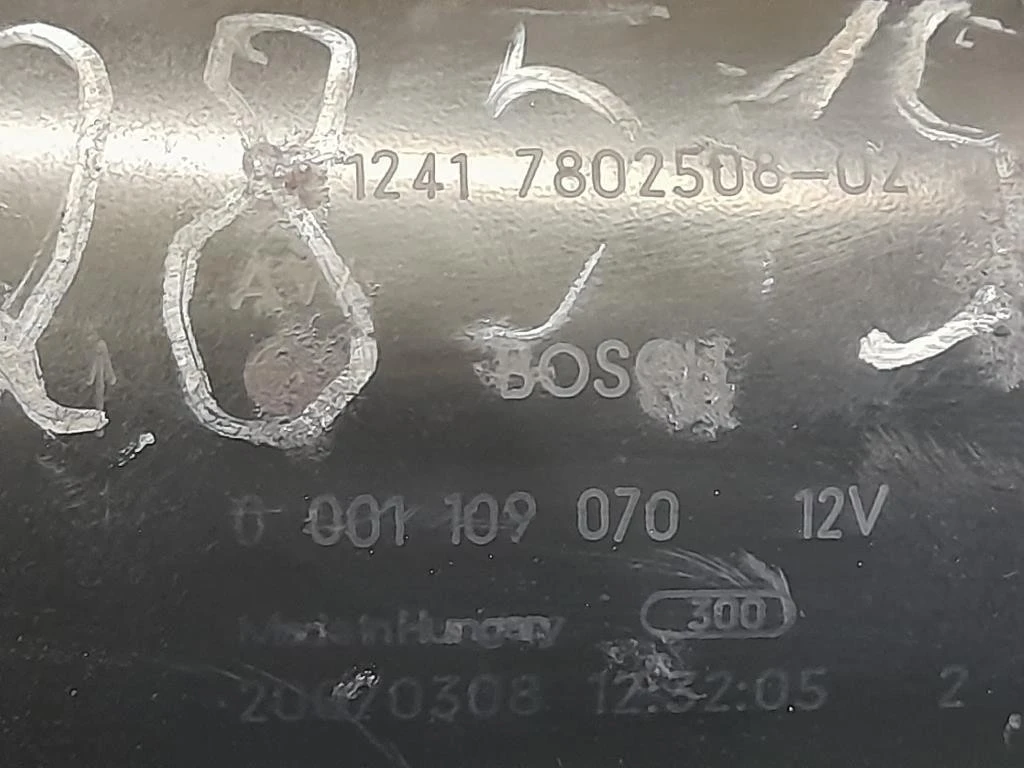 Motorino Avviamento 7802508-02 Bmw Serie 1 E87 Berlina 2005